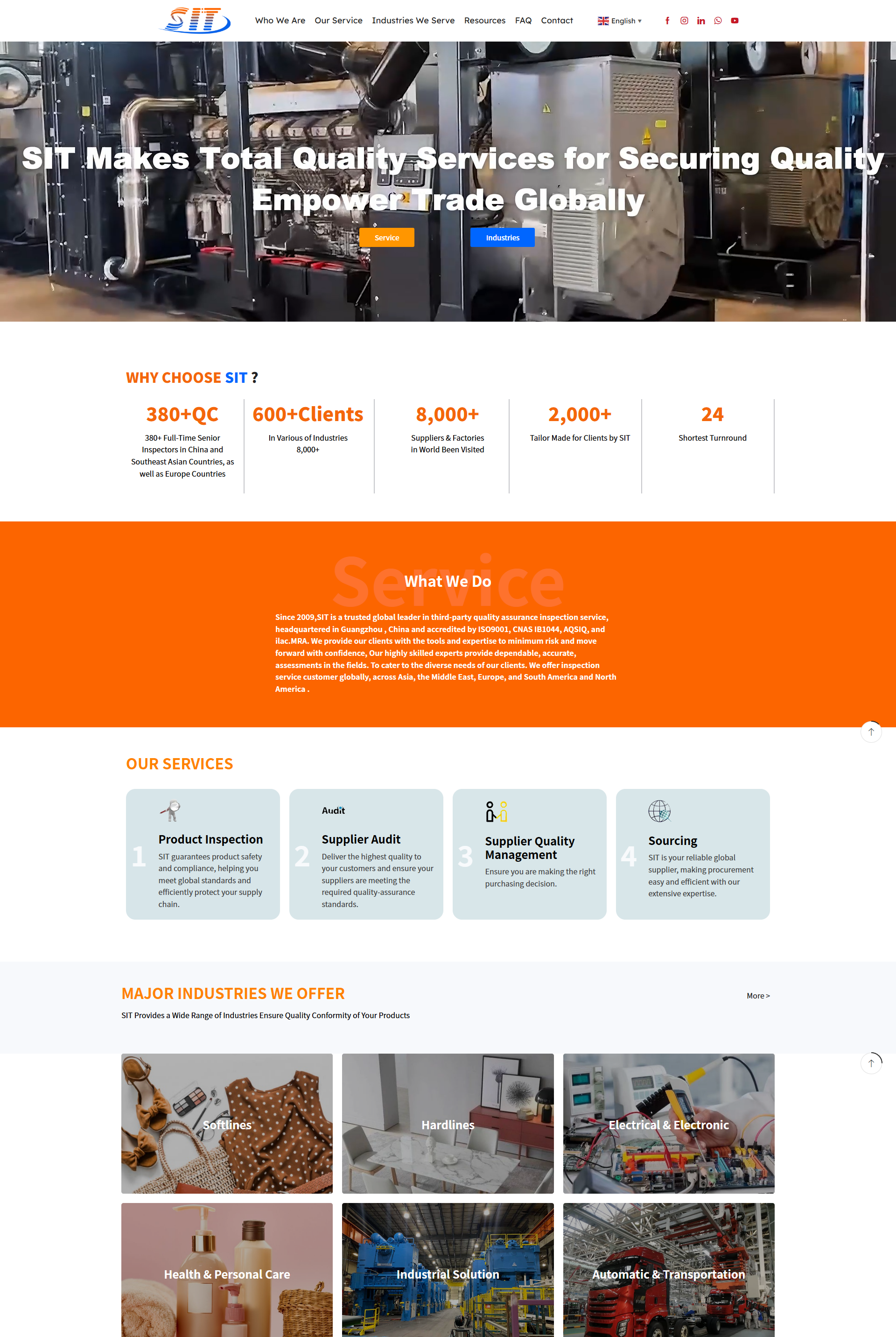 第三方检验质量服务商